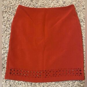 Women’s Banana Republic Burnt Orange Pencil Skirt Size 2
